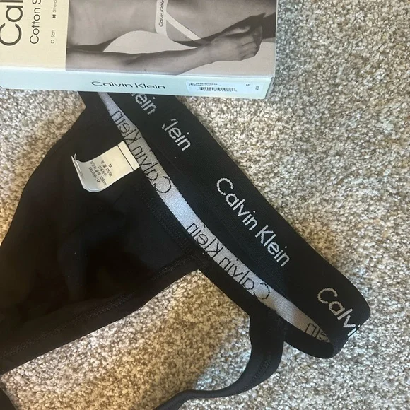 BRAND NEW!! Calvin Klein Men's Black Jock - Picture 3 of 3